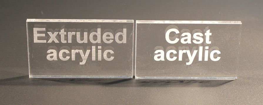 Quali sono le differenze tra acrilico fuso e acrilico estruso?