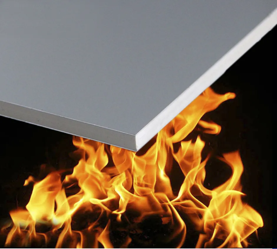 I pannelli ACP sono resistenti al fuoco?